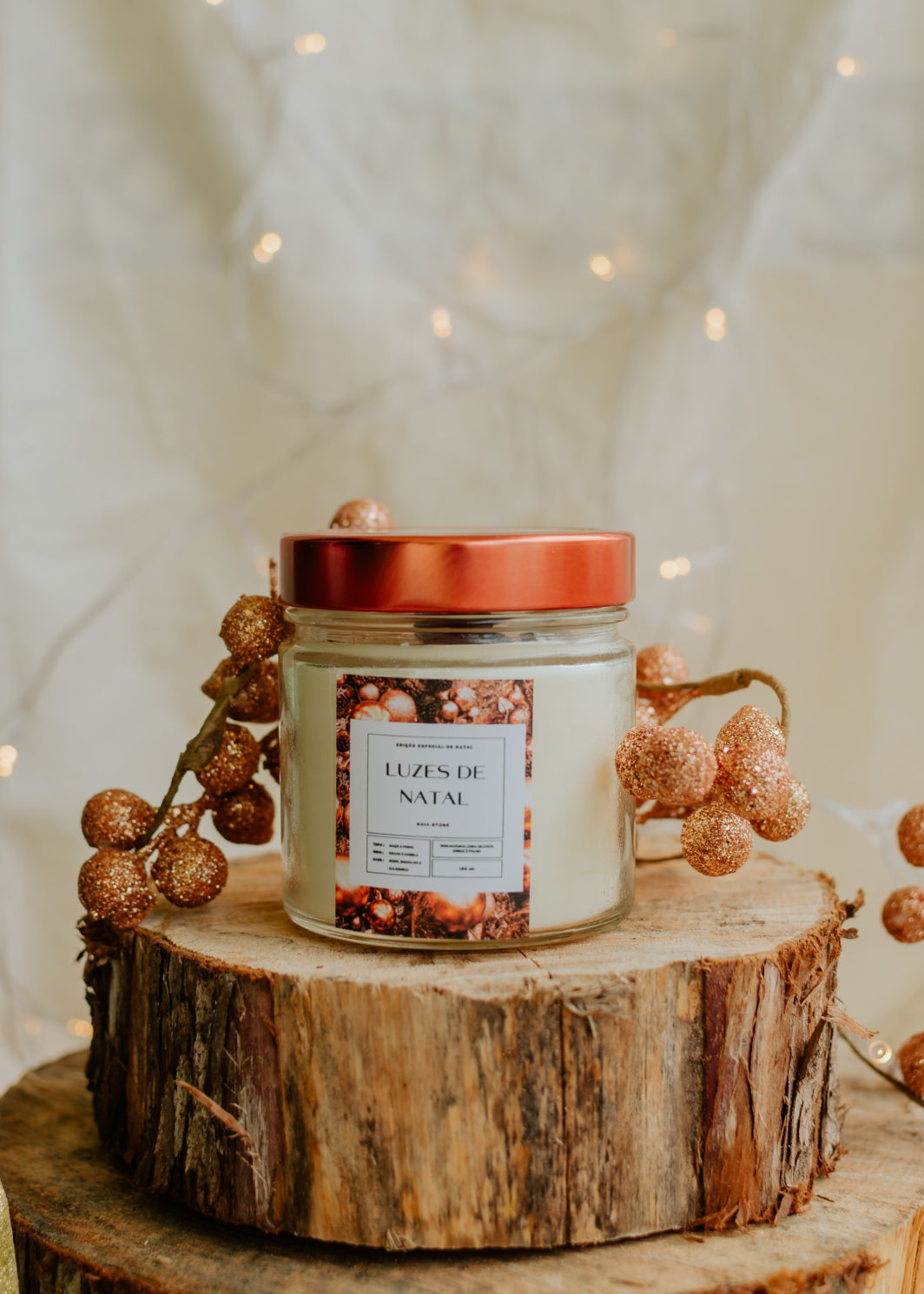 Vela Luzes de Natal 170Ml
